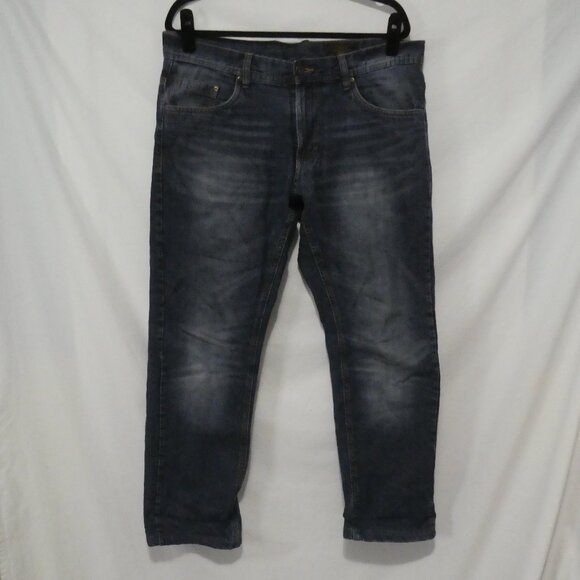 DENIM DEPARTMENT - Straight Fit | 52 36/33 | Classic Blue Straight Leg Jeans - Picture 1 of 16